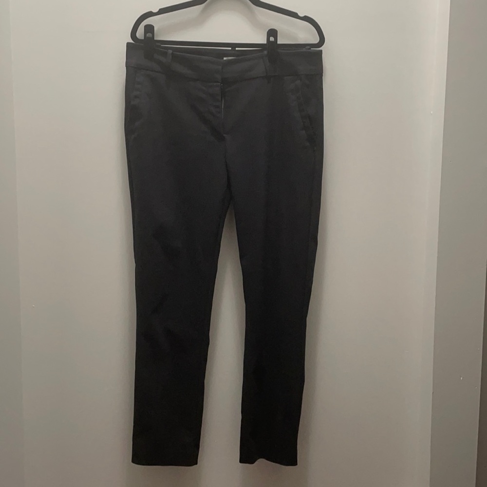 Loft Outlet Black Skinny Ankle Pants